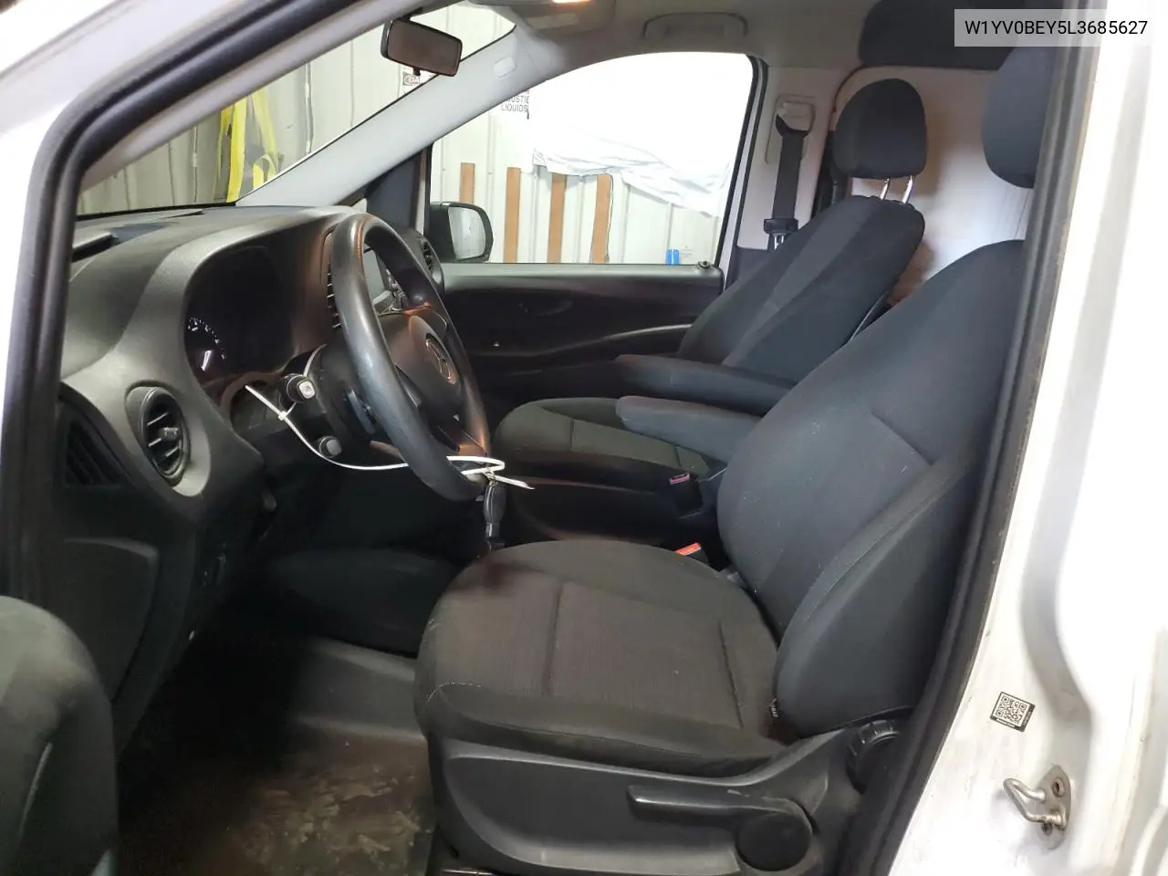 2020 Mercedes-Benz Metris VIN: W1YV0BEY5L3685627 Lot: 58369585