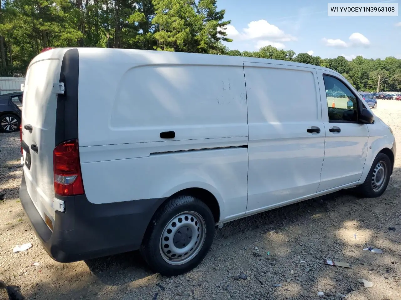 2022 Mercedes-Benz Metris VIN: W1YV0CEY1N3963108 Lot: 65702865