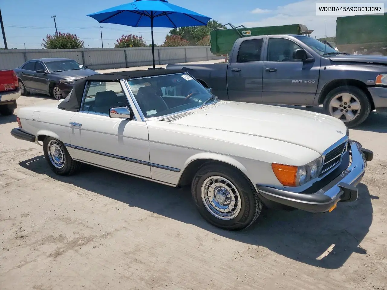 1982 Mercedes-Benz 380 Sl VIN: WDBBA45A9CB013397 Lot: 65818565
