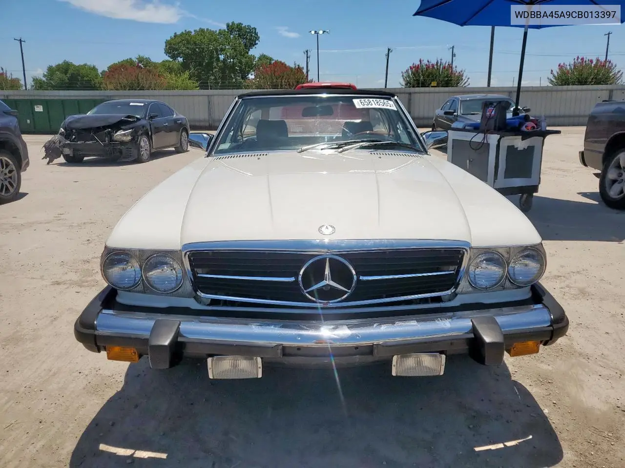 1982 Mercedes-Benz 380 Sl VIN: WDBBA45A9CB013397 Lot: 65818565