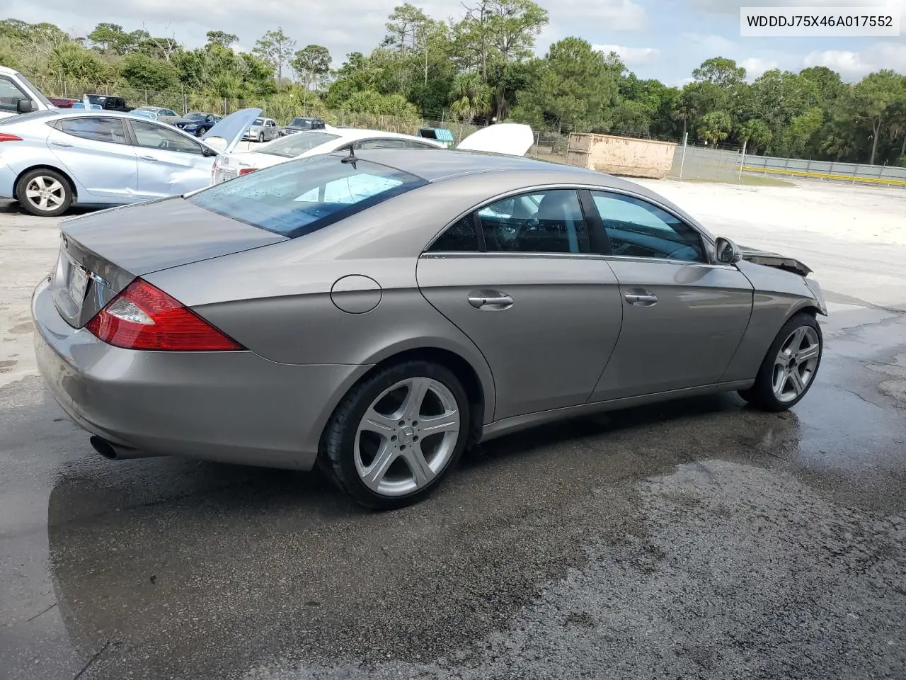 2006 Mercedes-Benz Cls 500C VIN: WDDDJ75X46A017552 Lot: 54177175