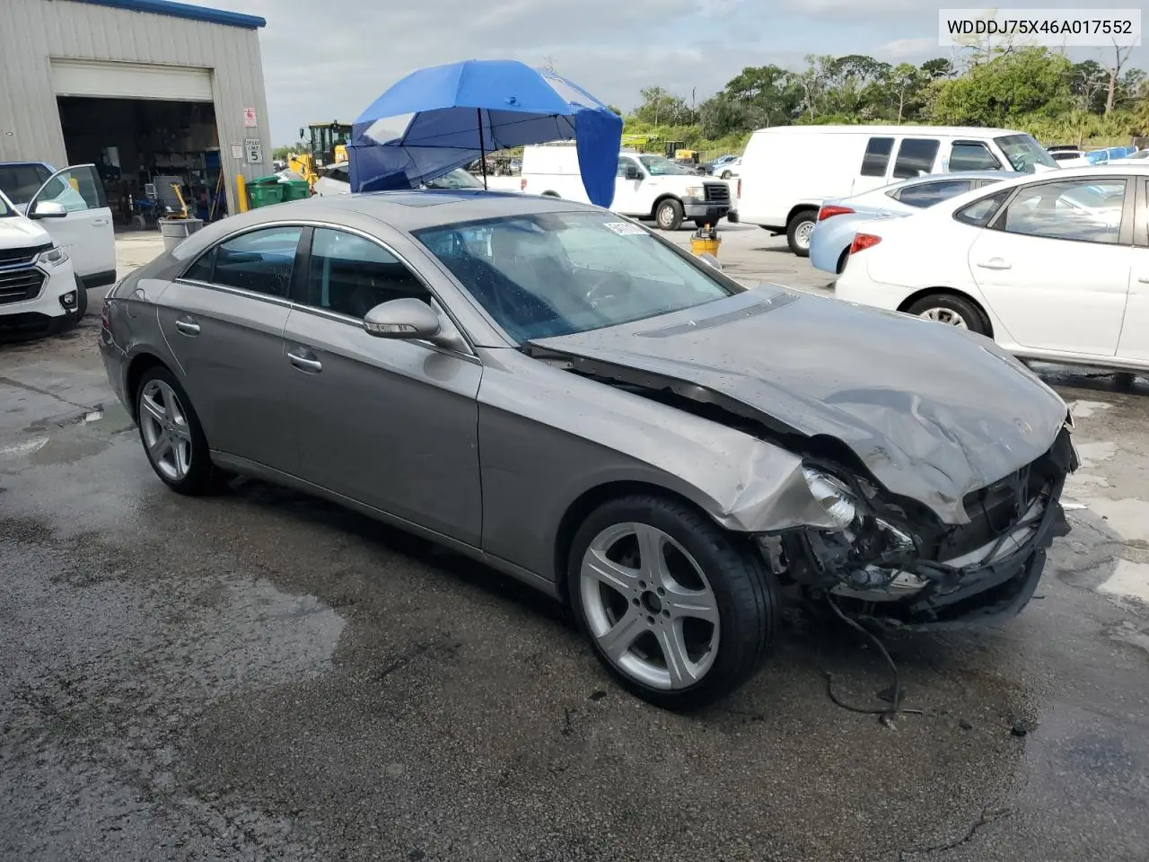2006 Mercedes-Benz Cls 500C VIN: WDDDJ75X46A017552 Lot: 54177175
