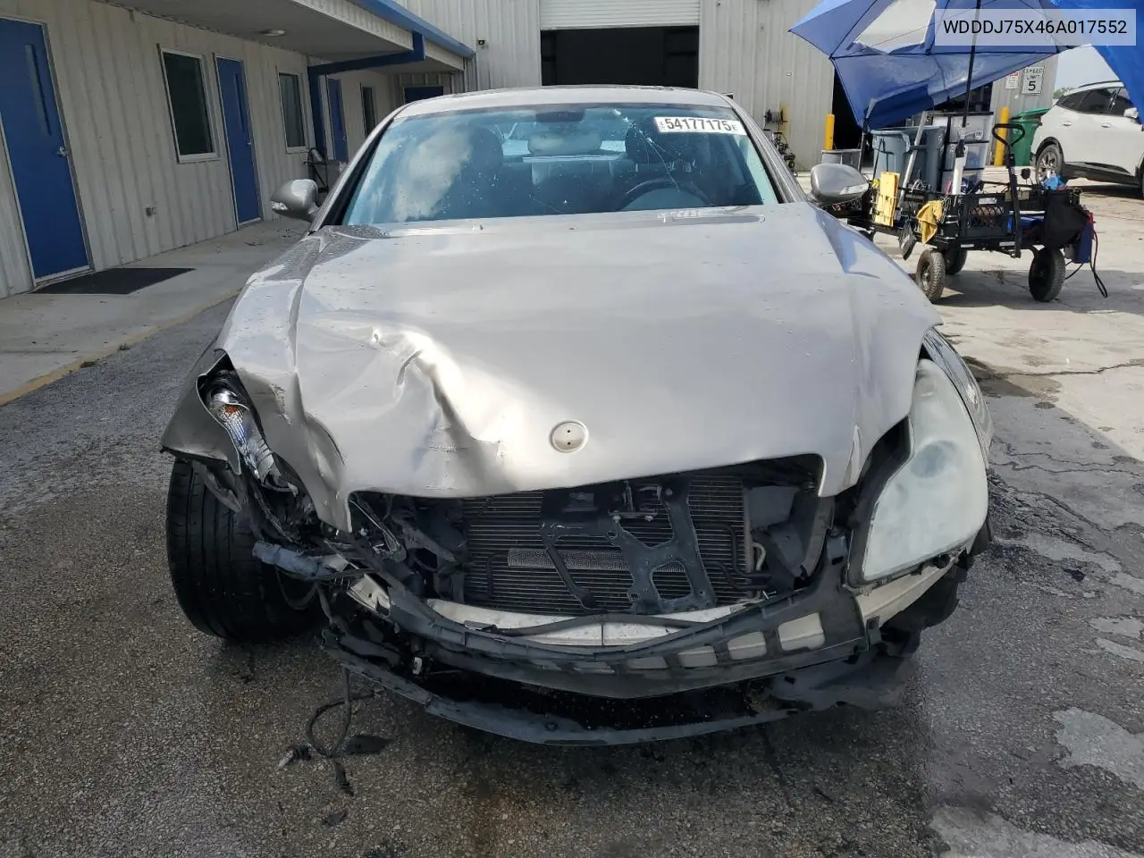 2006 Mercedes-Benz Cls 500C VIN: WDDDJ75X46A017552 Lot: 54177175