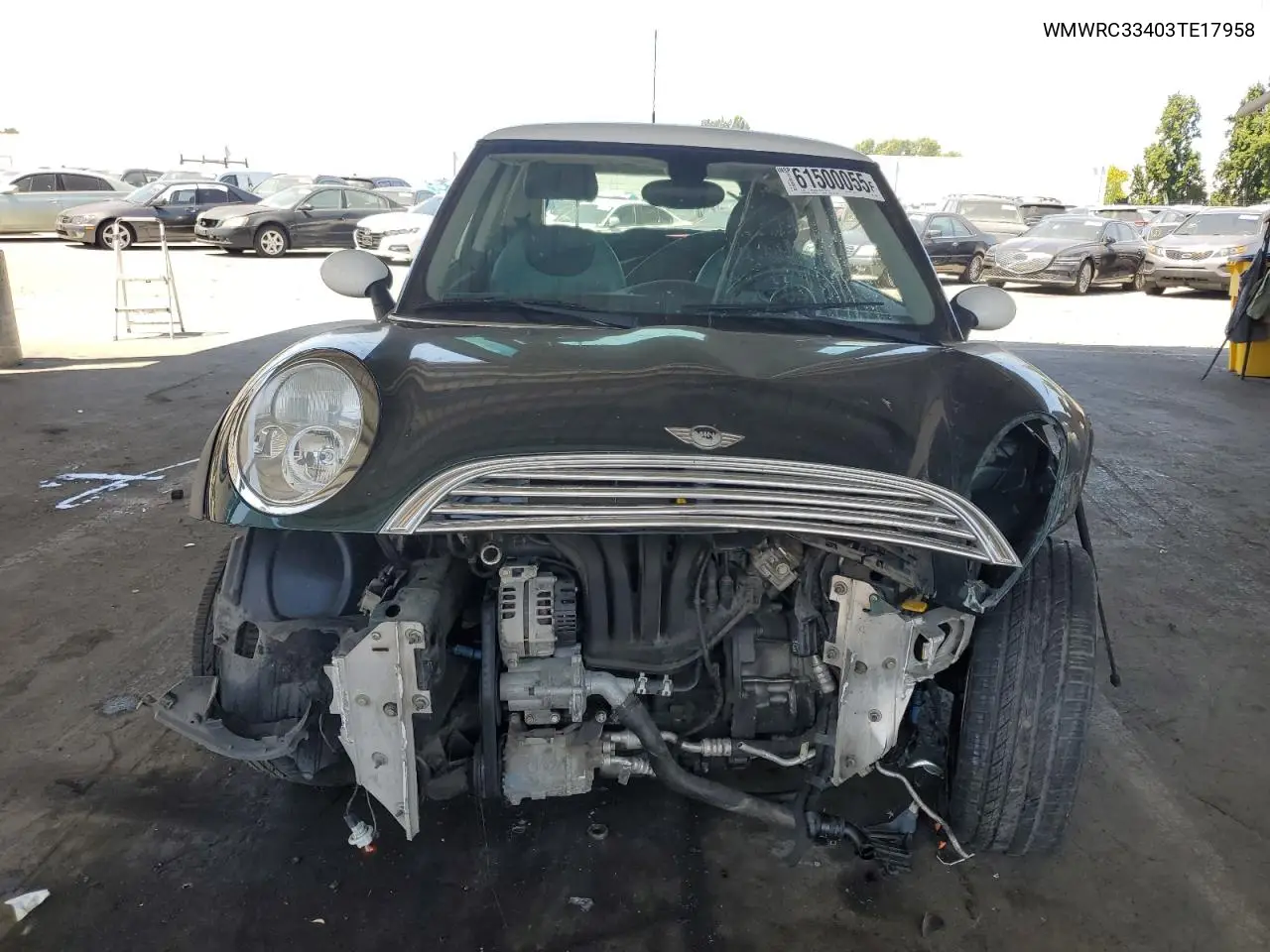 2003 Mini Cooper VIN: WMWRC33403TE17958 Lot: 61500055