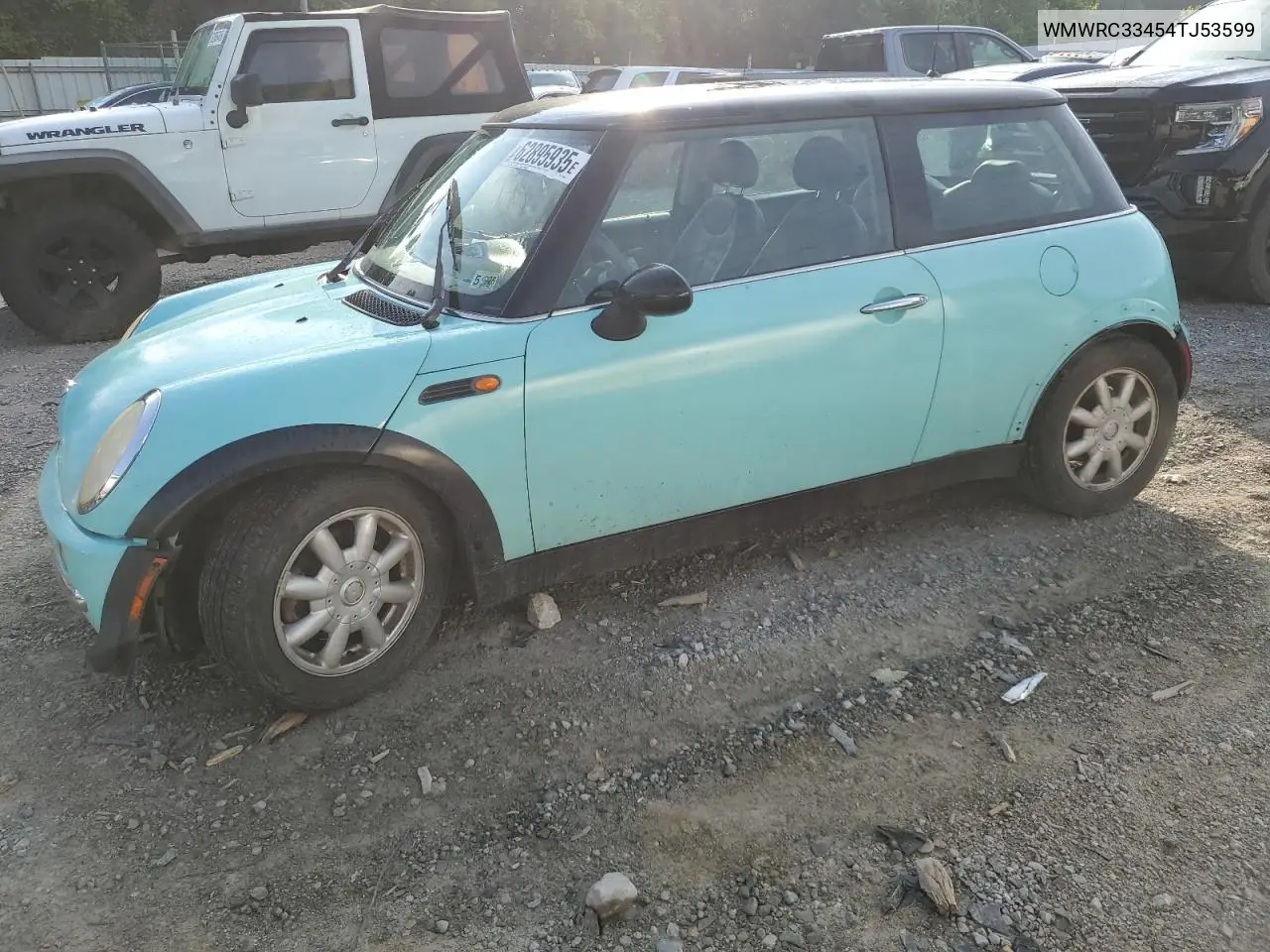 2004 Mini Cooper VIN: WMWRC33454TJ53599 Lot: 62895935