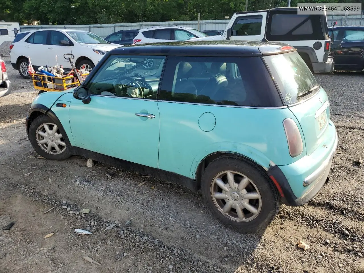 2004 Mini Cooper VIN: WMWRC33454TJ53599 Lot: 62895935