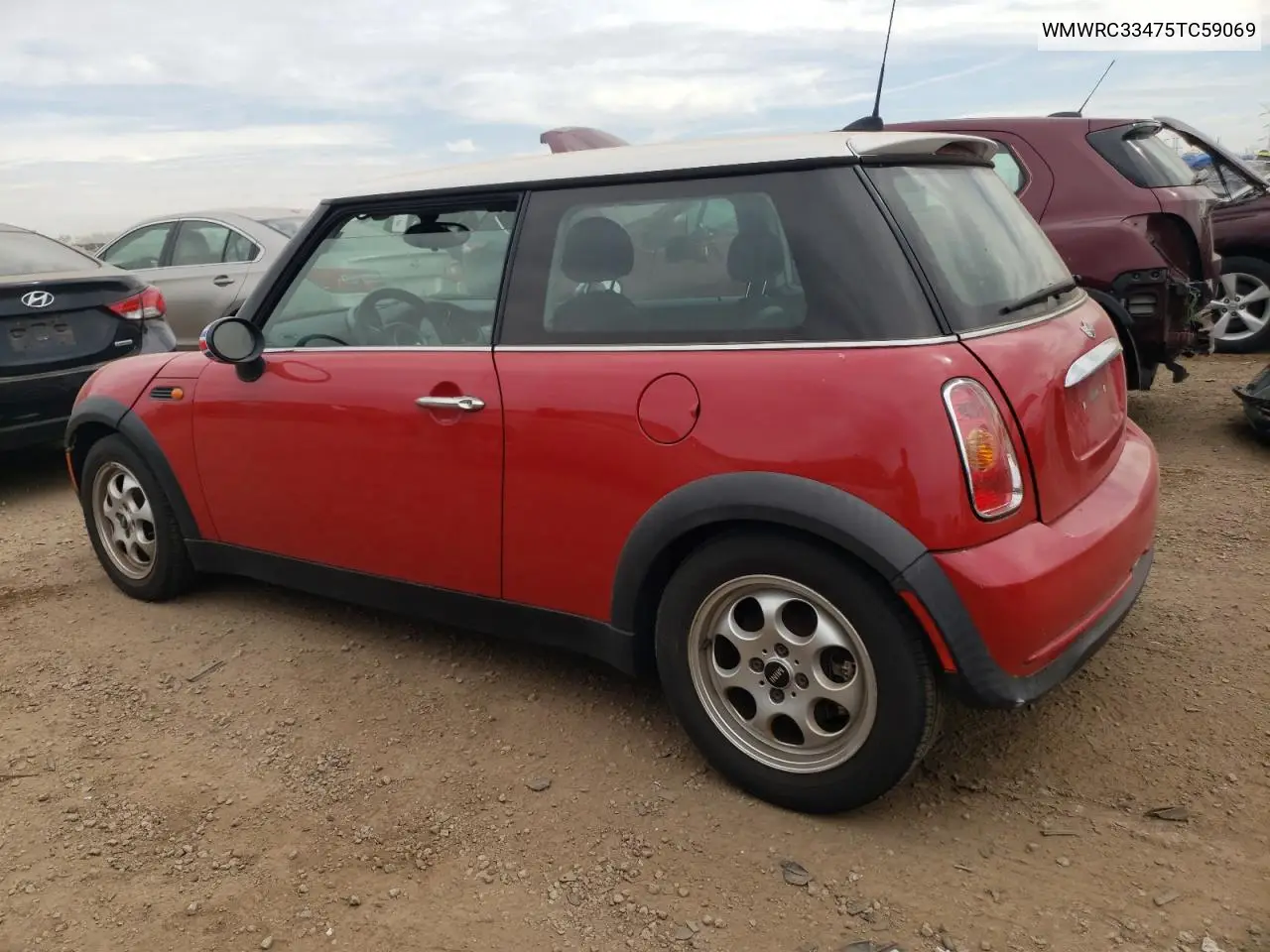 2005 Mini Cooper VIN: WMWRC33475TC59069 Lot: 51551605