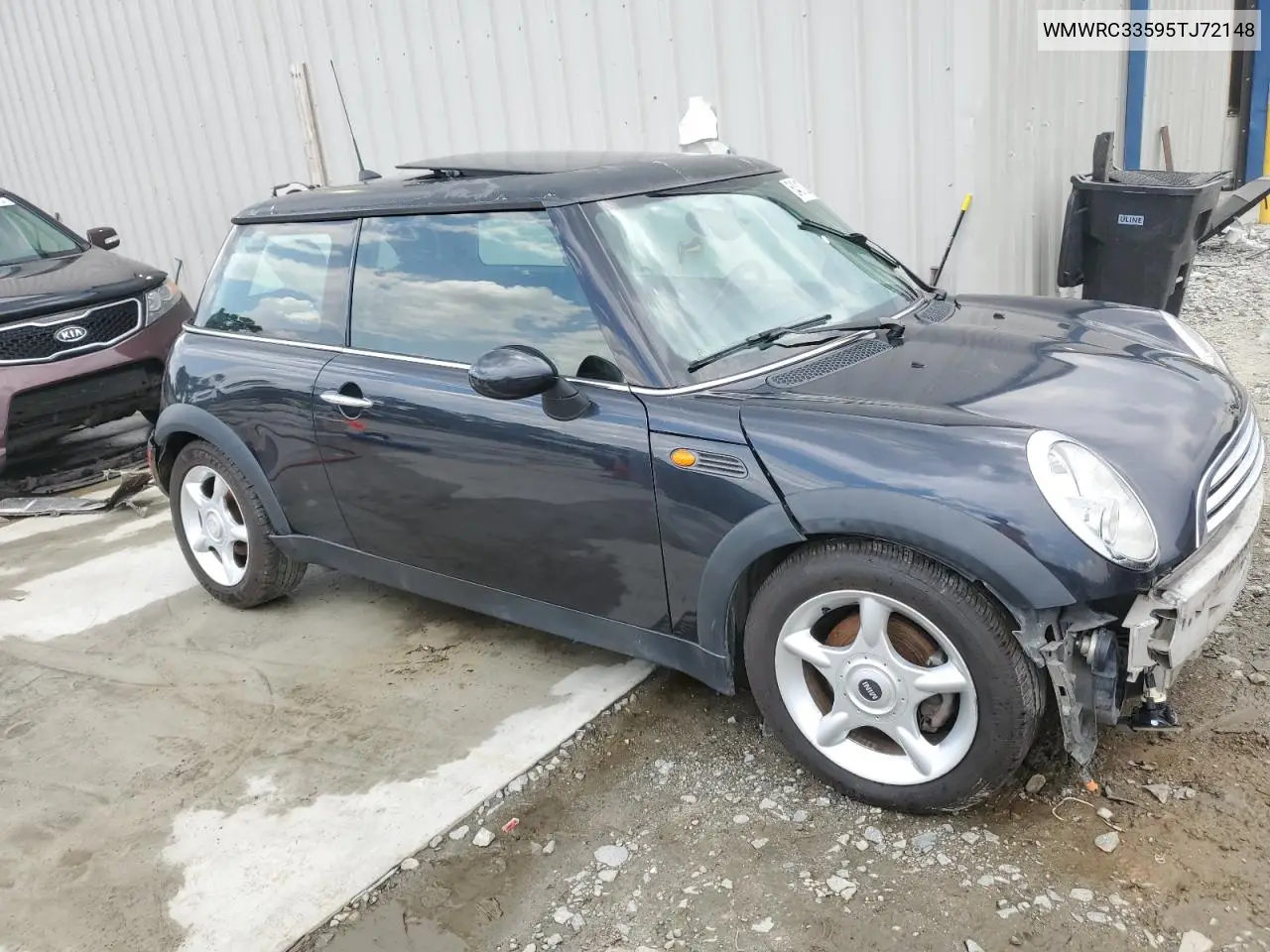 2005 Mini Cooper VIN: WMWRC33595TJ72148 Lot: 54310325