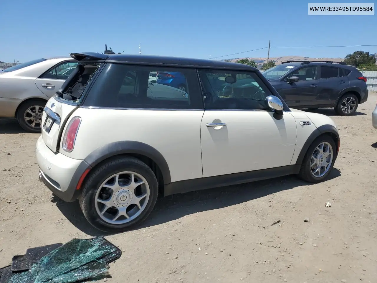 2005 Mini Cooper S VIN: WMWRE33495TD95584 Lot: 61571785