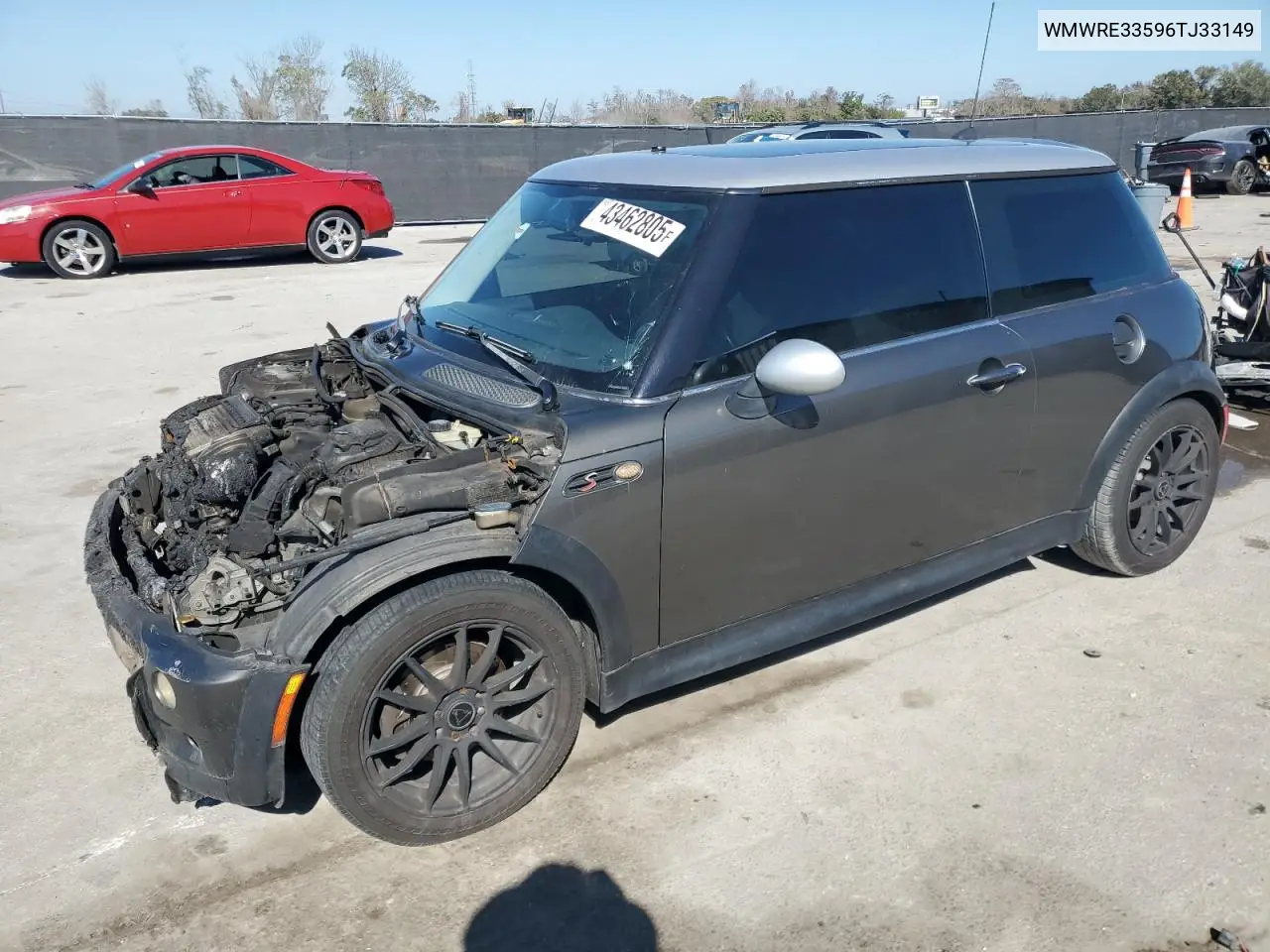 2006 Mini Cooper S VIN: WMWRE33596TJ33149 Lot: 43462805