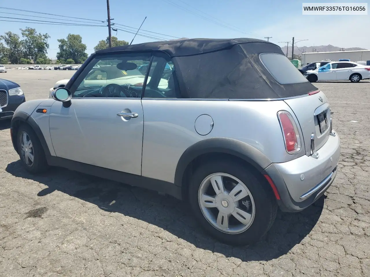 2006 Mini Cooper VIN: WMWRF33576TG16056 Lot: 63127705