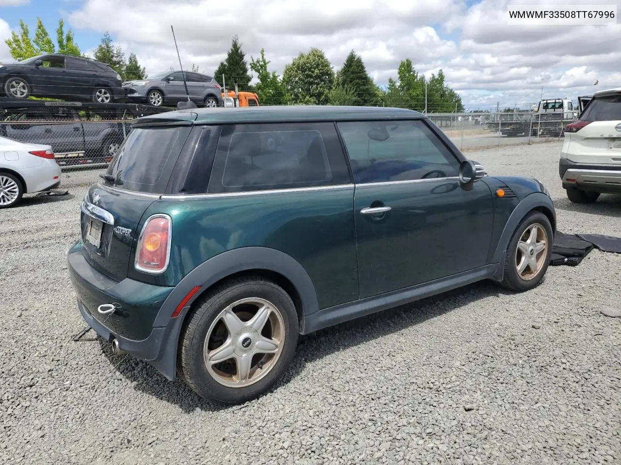 2008 Mini Cooper VIN: WMWMF33508TT67996 Lot: 62592085