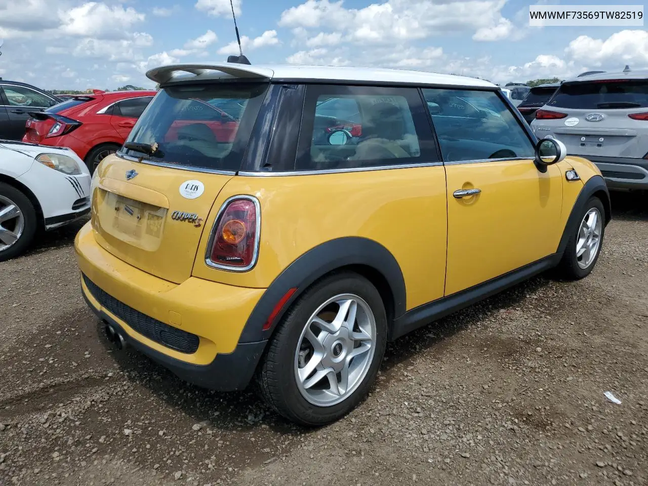 2009 Mini Cooper S VIN: WMWMF73569TW82519 Lot: 62872425