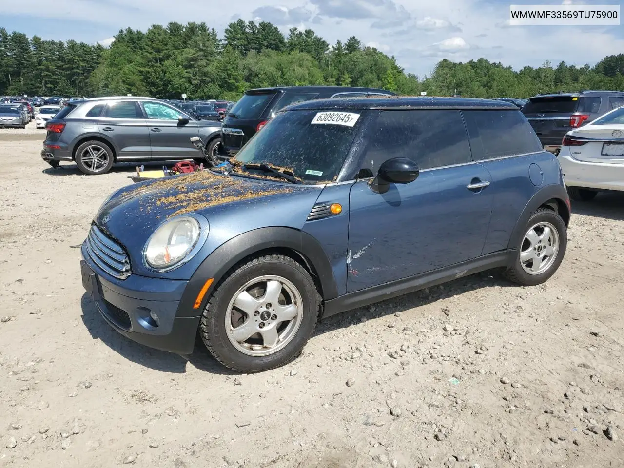 2009 Mini Cooper VIN: WMWMF33569TU75900 Lot: 63092645