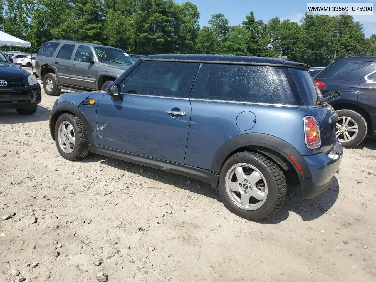 2009 Mini Cooper VIN: WMWMF33569TU75900 Lot: 63092645