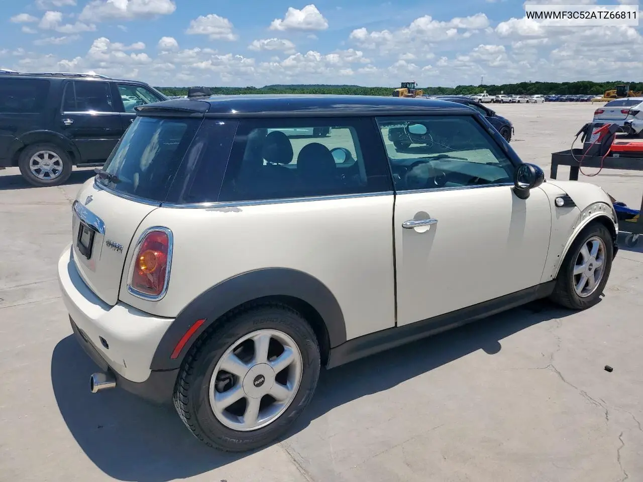 2010 Mini Cooper VIN: WMWMF3C52ATZ66811 Lot: 62948155