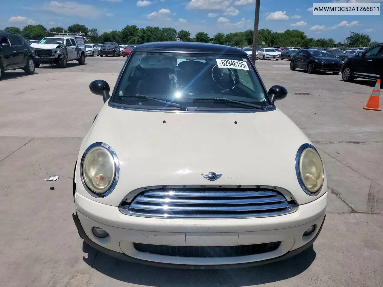 2010 Mini Cooper VIN: WMWMF3C52ATZ66811 Lot: 62948155