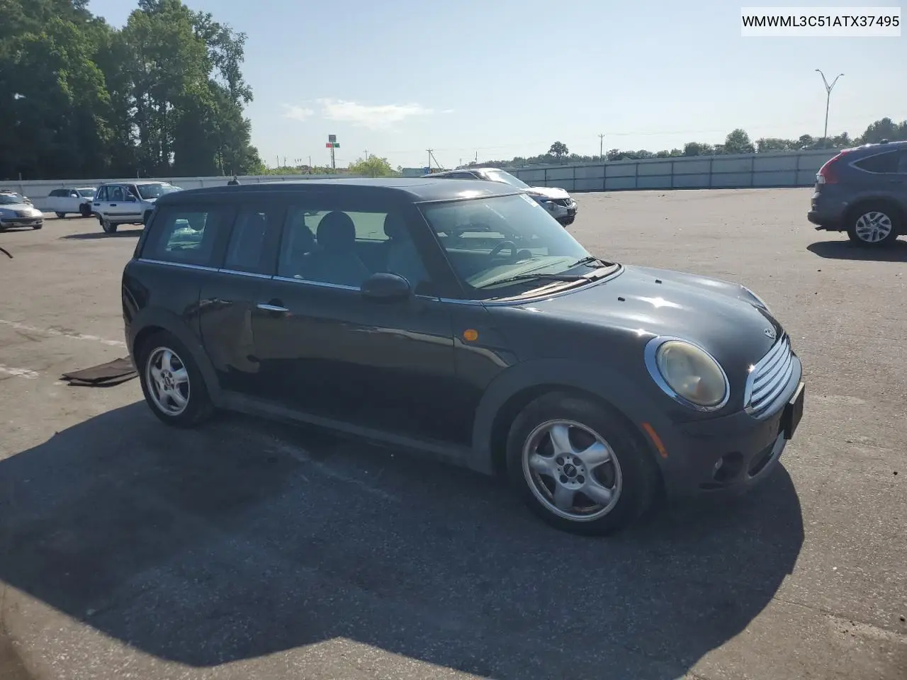 2010 Mini Cooper Clubman VIN: WMWML3C51ATX37495 Lot: 65168865