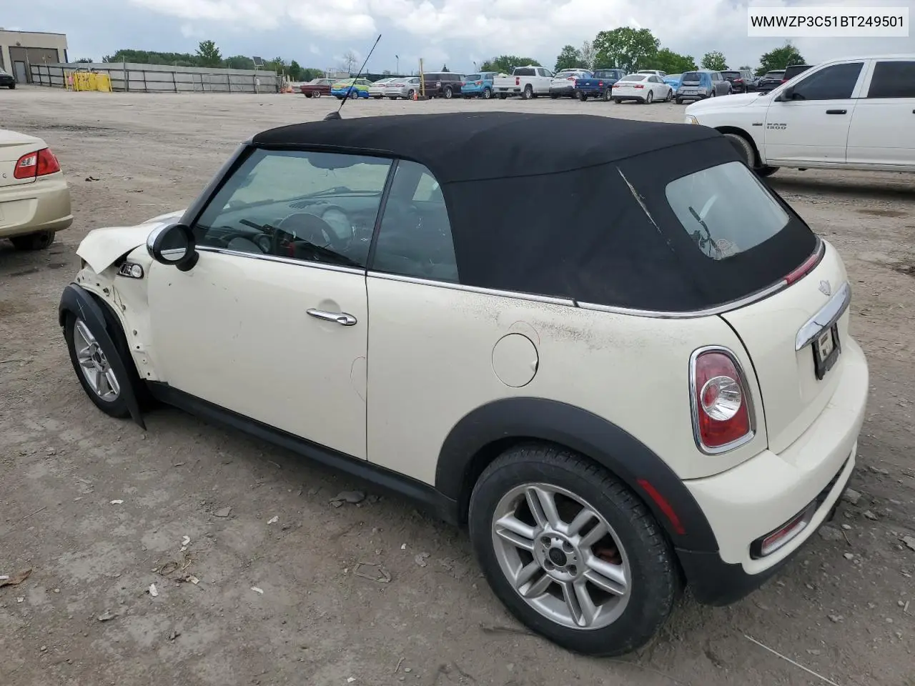 2011 Mini Cooper S VIN: WMWZP3C51BT249501 Lot: 55442315