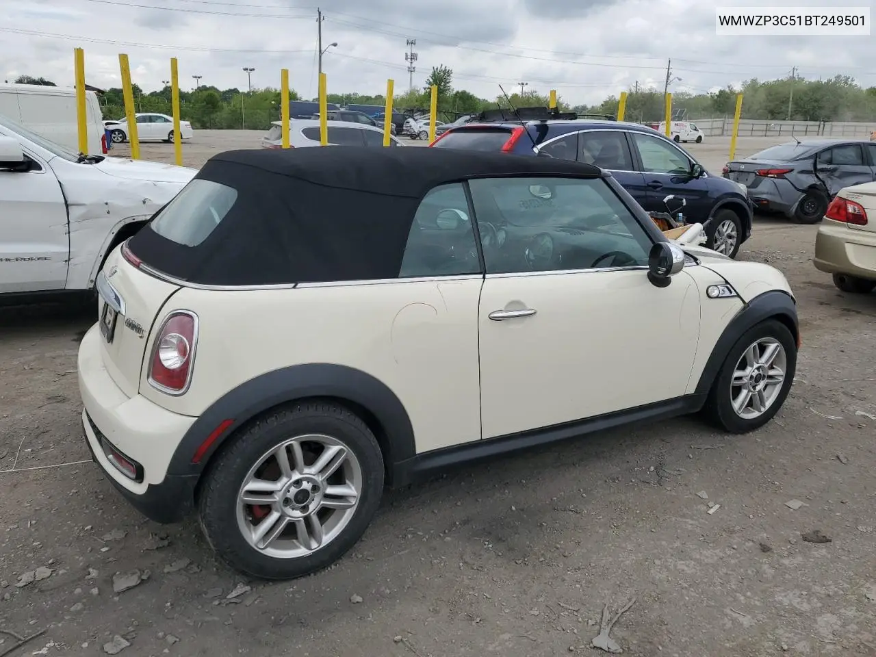 2011 Mini Cooper S VIN: WMWZP3C51BT249501 Lot: 55442315
