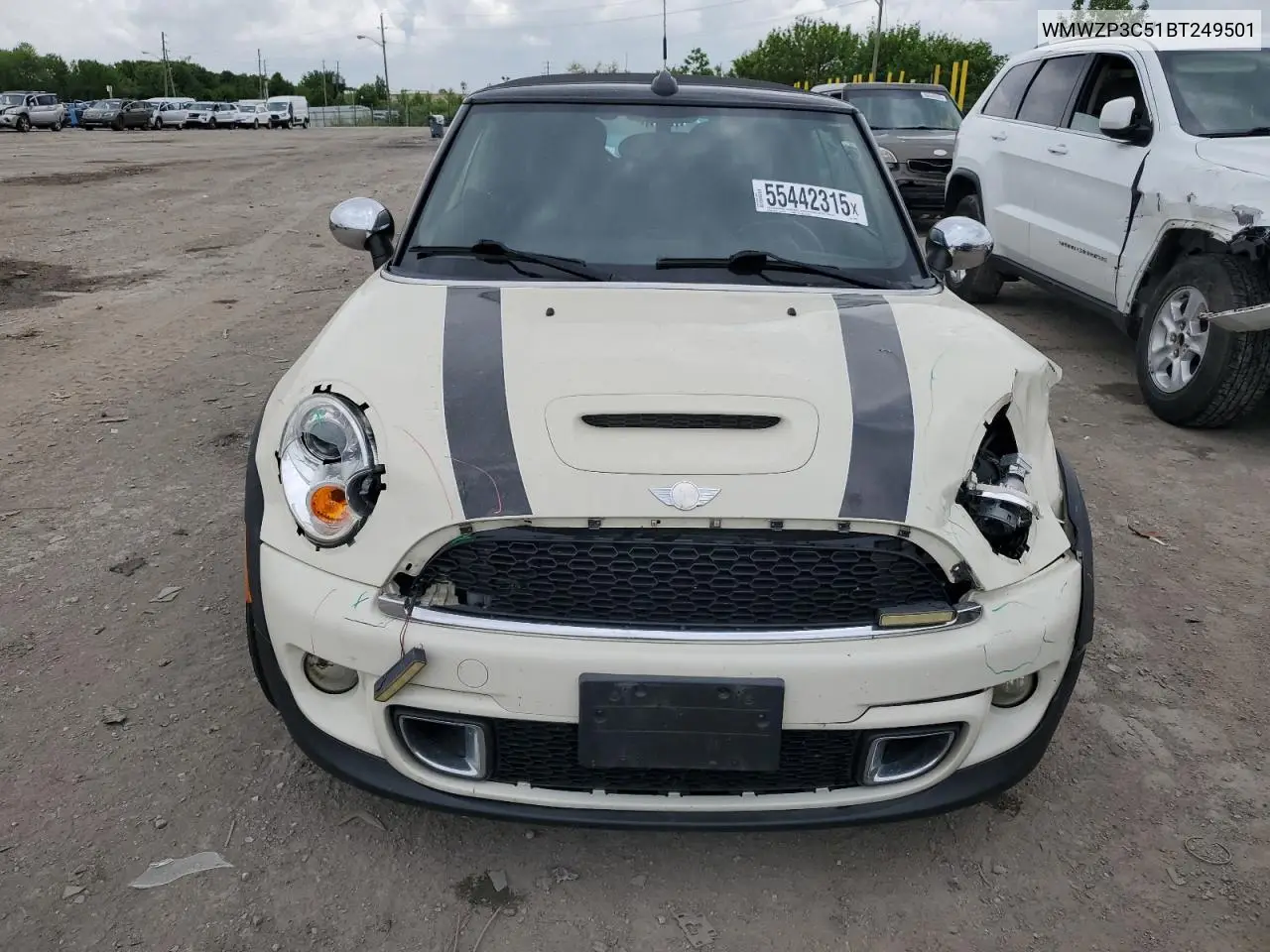 2011 Mini Cooper S VIN: WMWZP3C51BT249501 Lot: 55442315