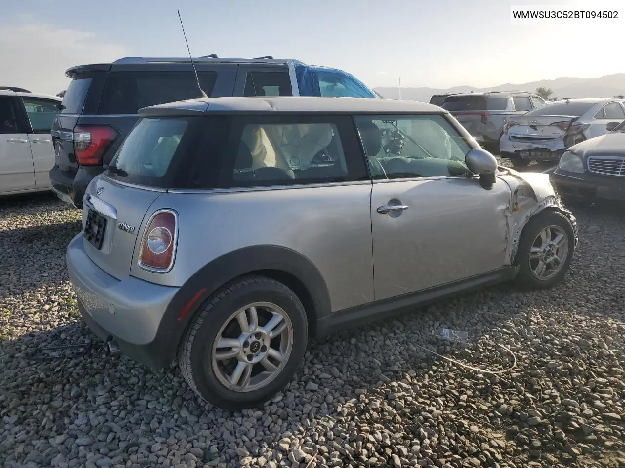 2011 Mini Cooper VIN: WMWSU3C52BT094502 Lot: 56579965