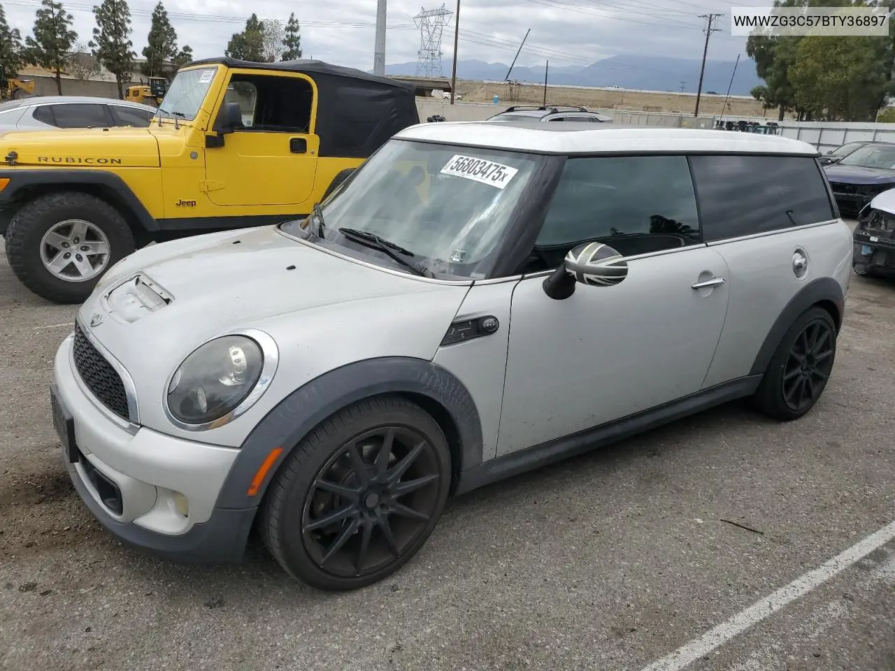 2011 Mini Cooper S Clubman VIN: WMWZG3C57BTY36897 Lot: 56803475