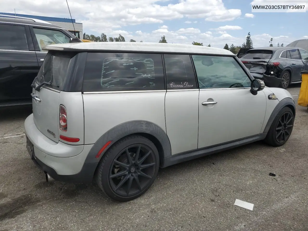 2011 Mini Cooper S Clubman VIN: WMWZG3C57BTY36897 Lot: 56803475