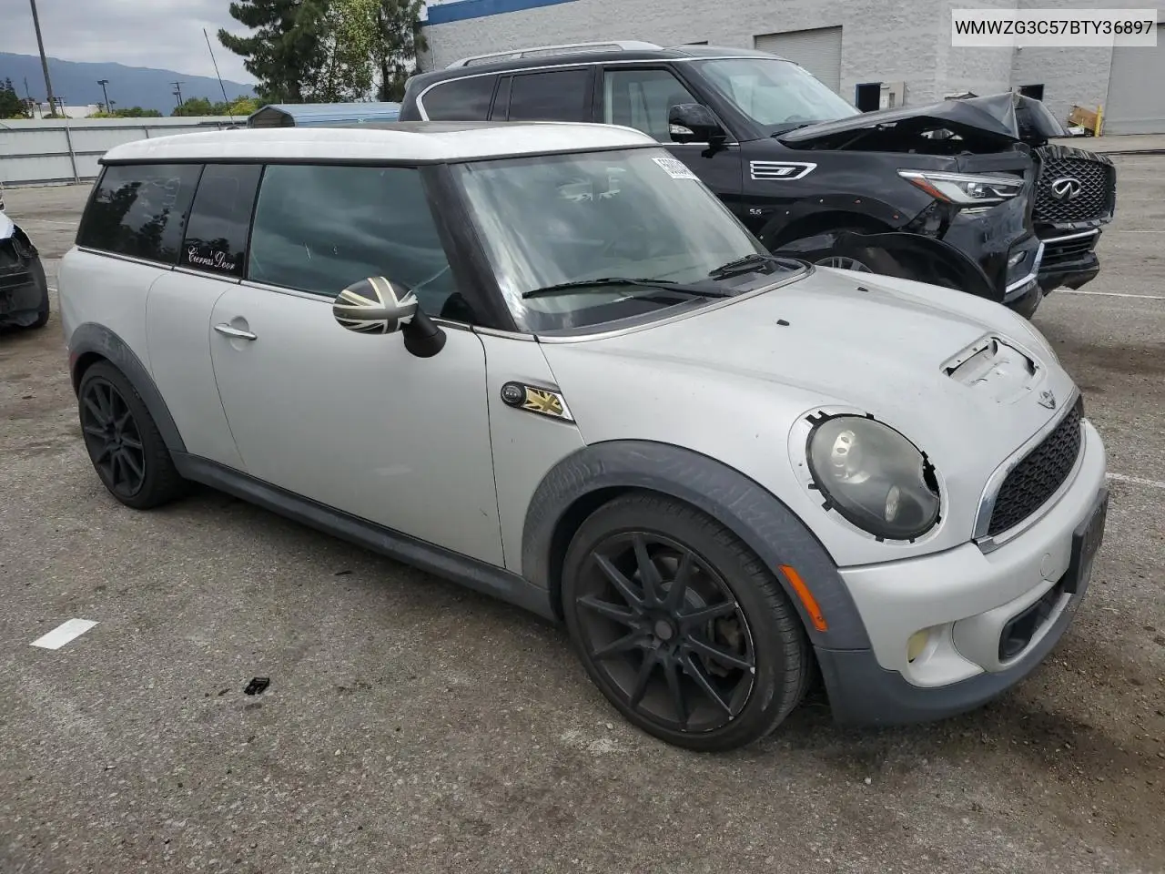 2011 Mini Cooper S Clubman VIN: WMWZG3C57BTY36897 Lot: 56803475