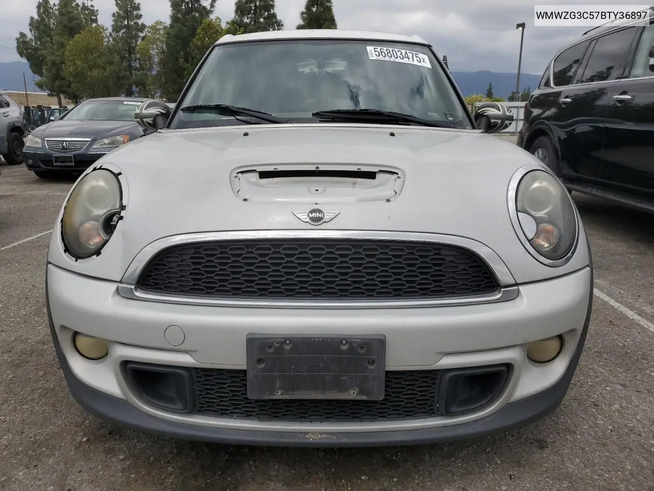 2011 Mini Cooper S Clubman VIN: WMWZG3C57BTY36897 Lot: 56803475