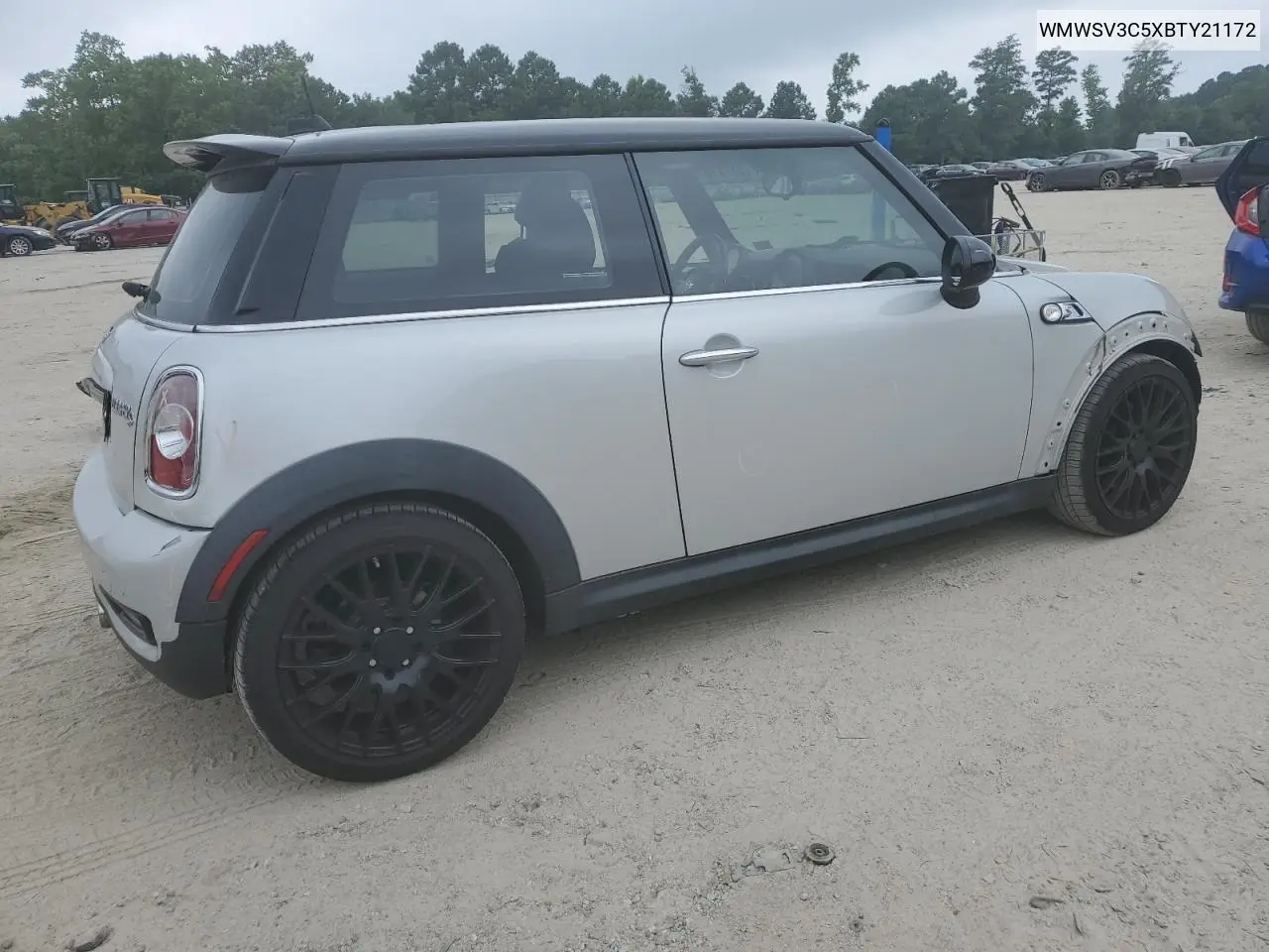 2011 Mini Cooper S VIN: WMWSV3C5XBTY21172 Lot: 61987915