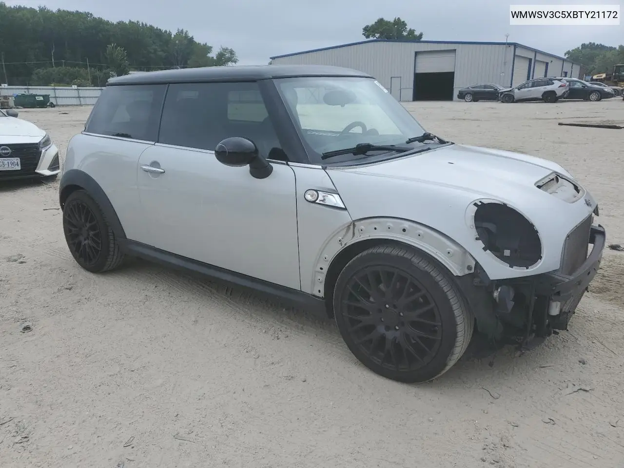 2011 Mini Cooper S VIN: WMWSV3C5XBTY21172 Lot: 61987915