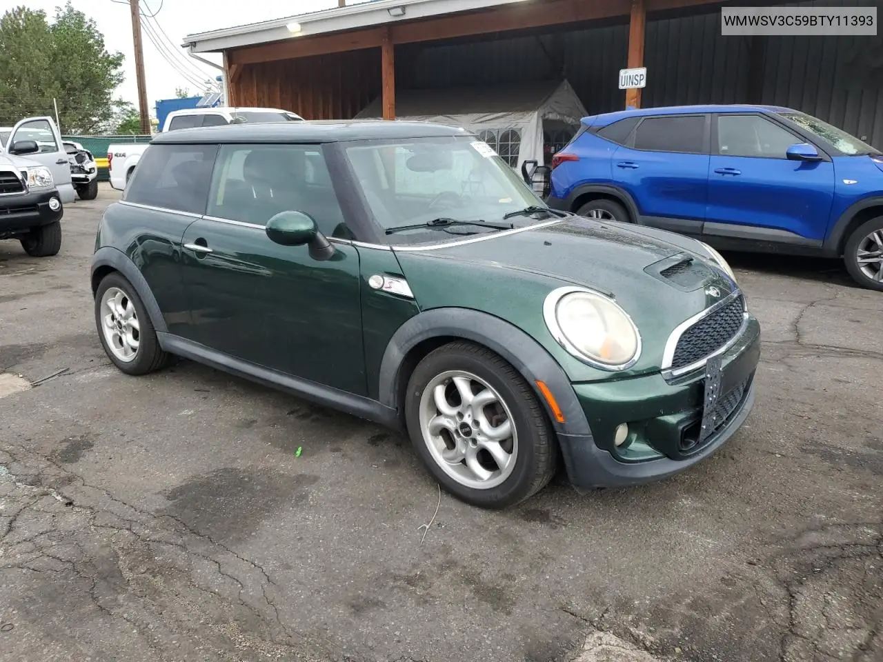 2011 Mini Cooper S VIN: WMWSV3C59BTY11393 Lot: 62758045