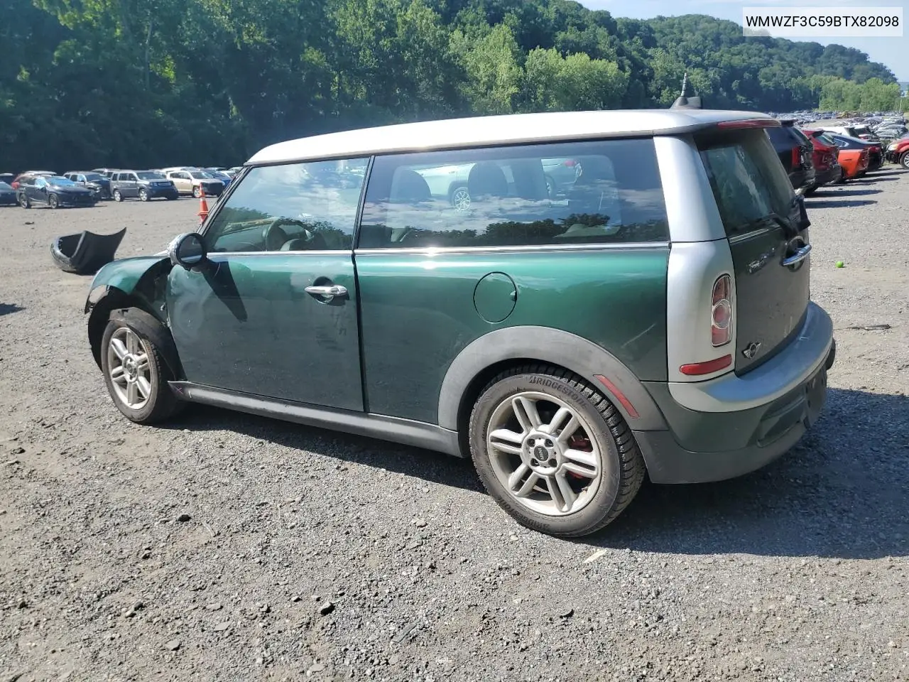 2011 Mini Cooper Clubman VIN: WMWZF3C59BTX82098 Lot: 63068975