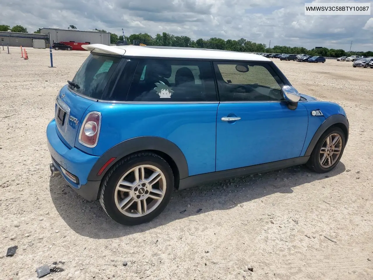 2011 Mini Cooper S VIN: WMWSV3C58BTY10087 Lot: 63158145