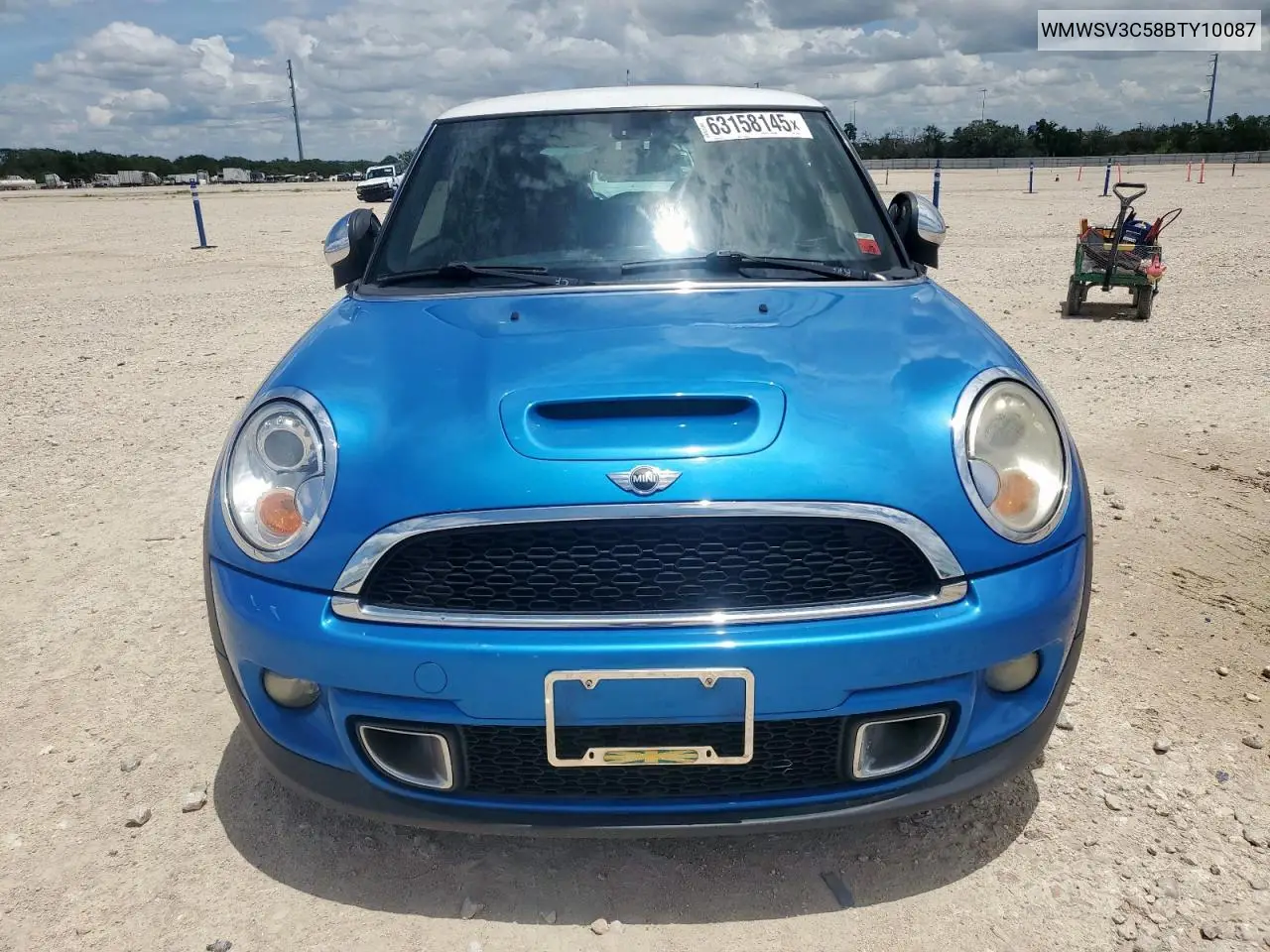 2011 Mini Cooper S VIN: WMWSV3C58BTY10087 Lot: 63158145