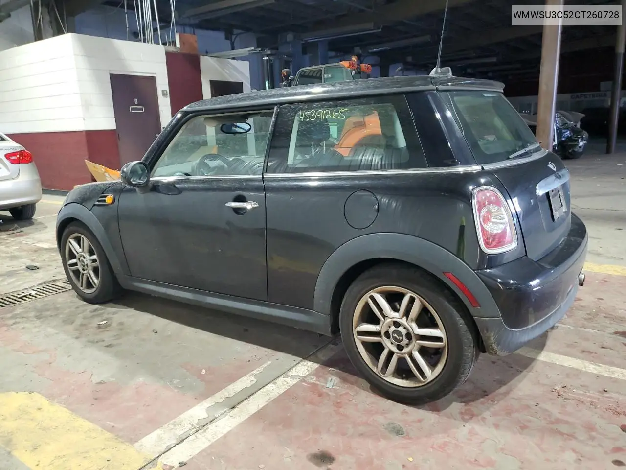 2012 Mini Cooper VIN: WMWSU3C52CT260728 Lot: 45391265