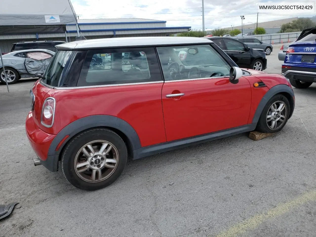 2012 Mini Cooper VIN: WMWSU3C50CT542429 Lot: 54794475