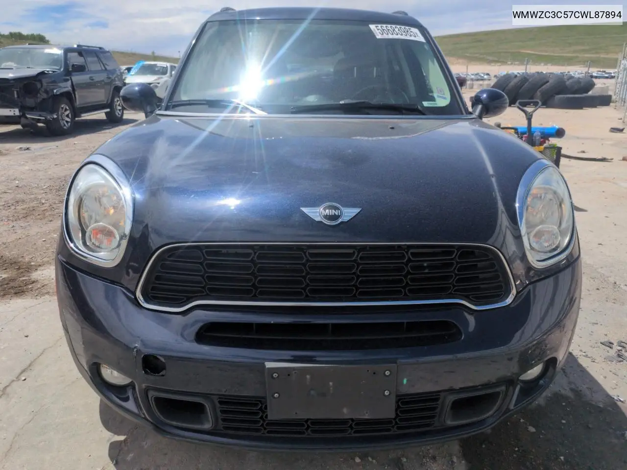 2012 Mini Cooper S Countryman VIN: WMWZC3C57CWL87894 Lot: 56683985