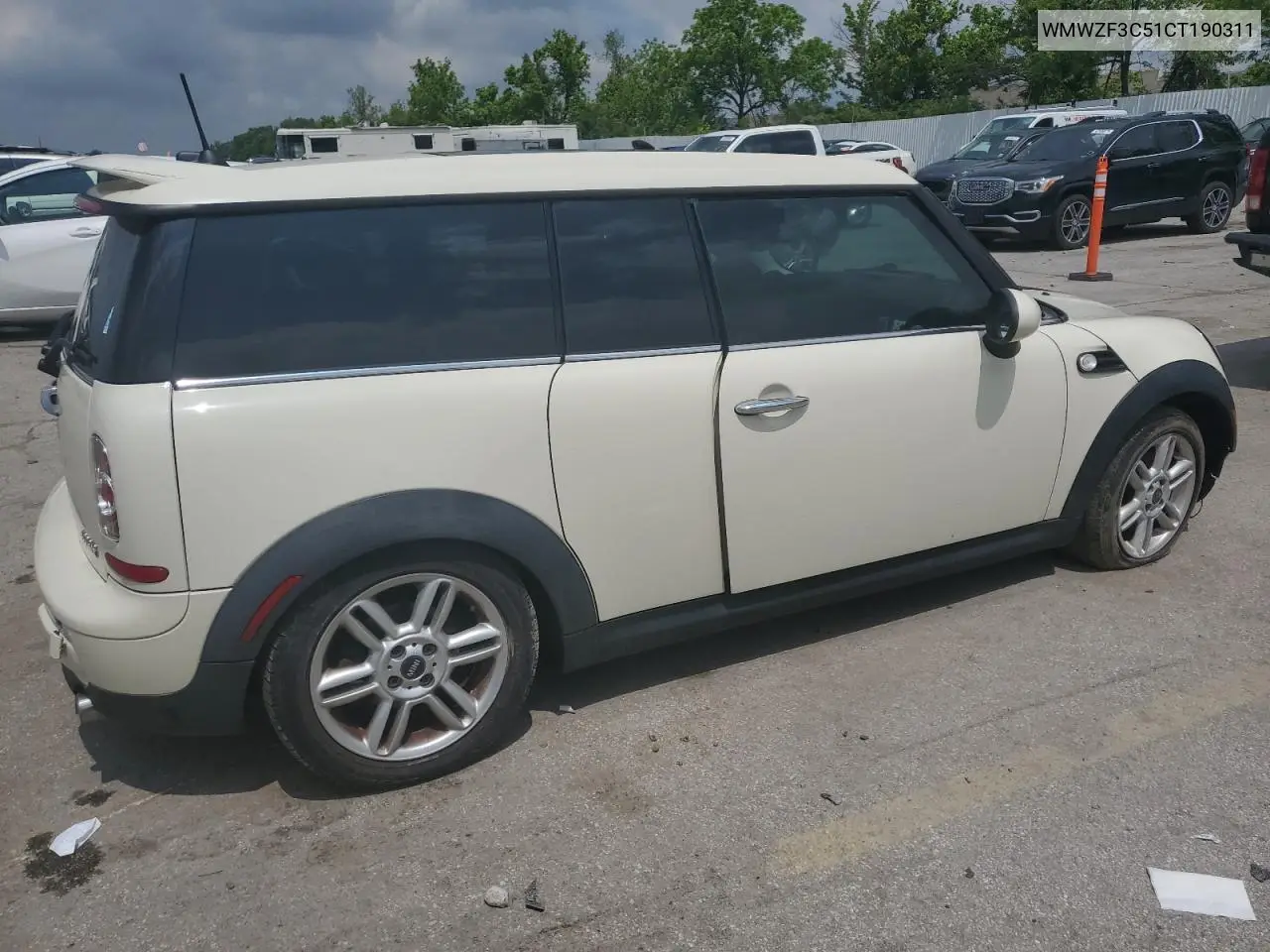 2012 Mini Cooper Clubman VIN: WMWZF3C51CT190311 Lot: 56729285