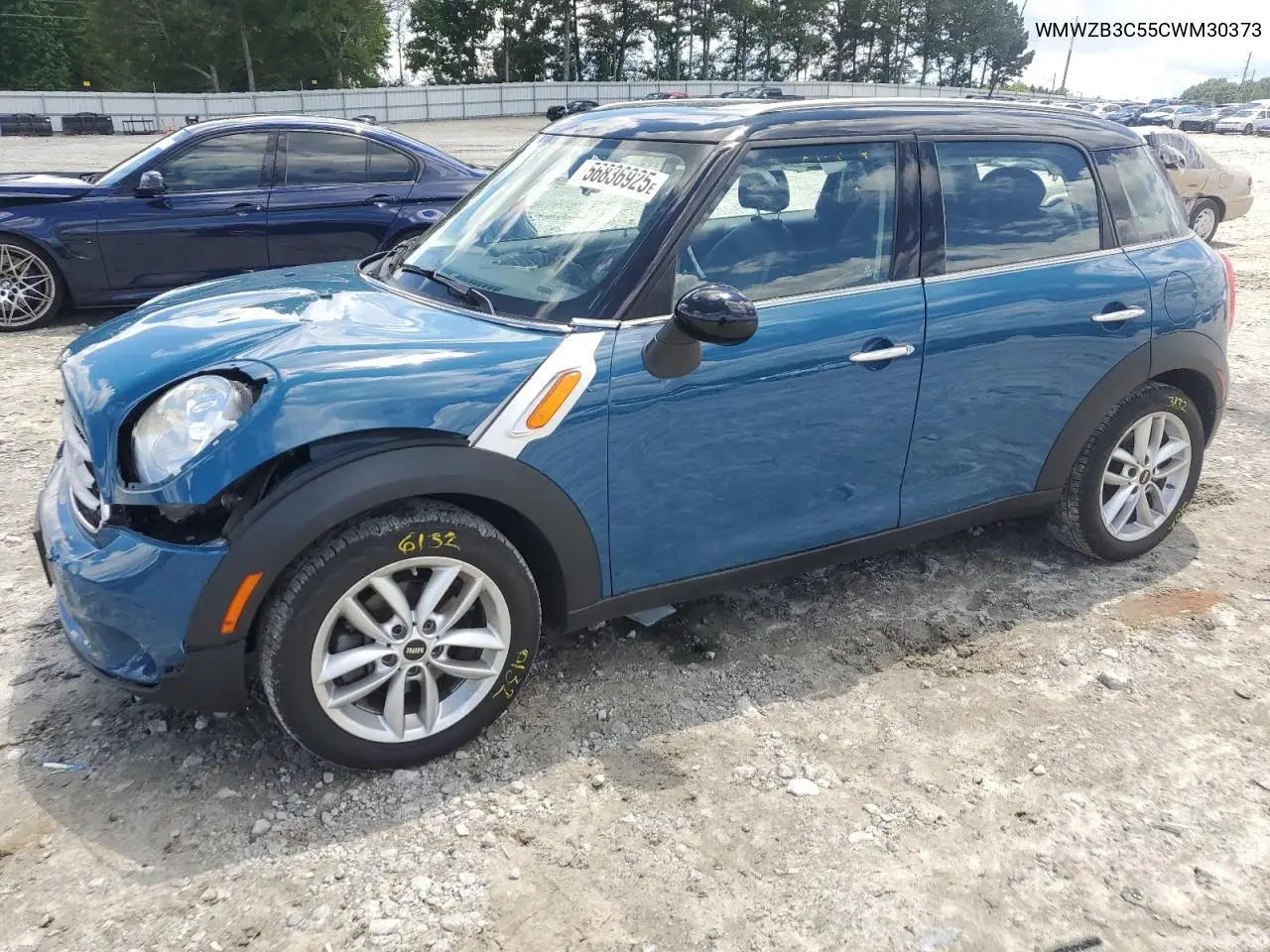 2012 Mini Cooper Countryman VIN: WMWZB3C55CWM30373 Lot: 56836925