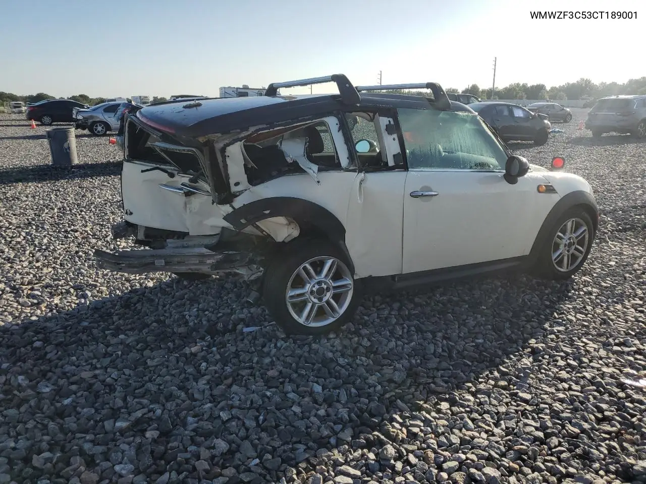 2012 Mini Cooper Clubman VIN: WMWZF3C53CT189001 Lot: 62316485