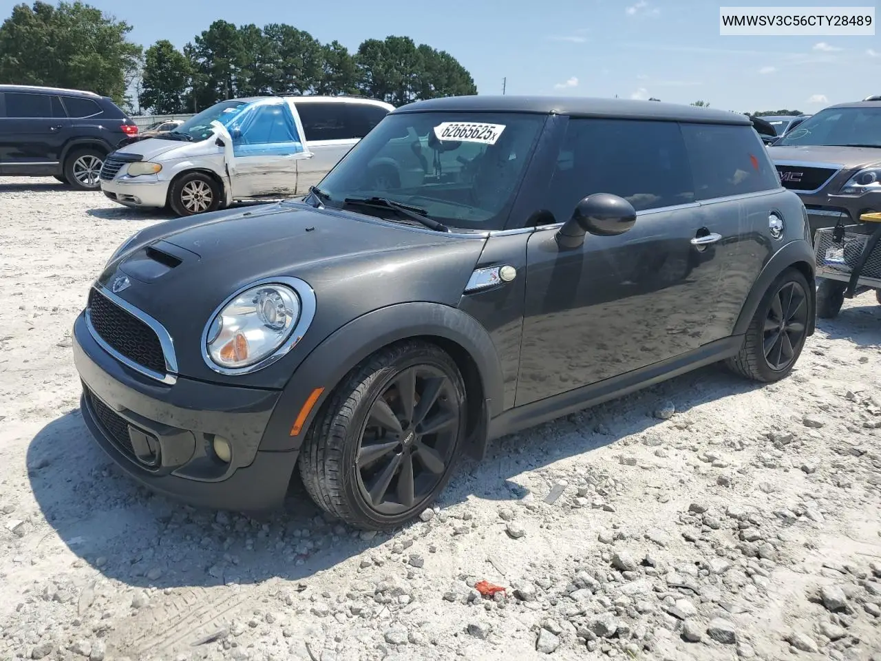 2012 Mini Cooper S VIN: WMWSV3C56CTY28489 Lot: 62665625