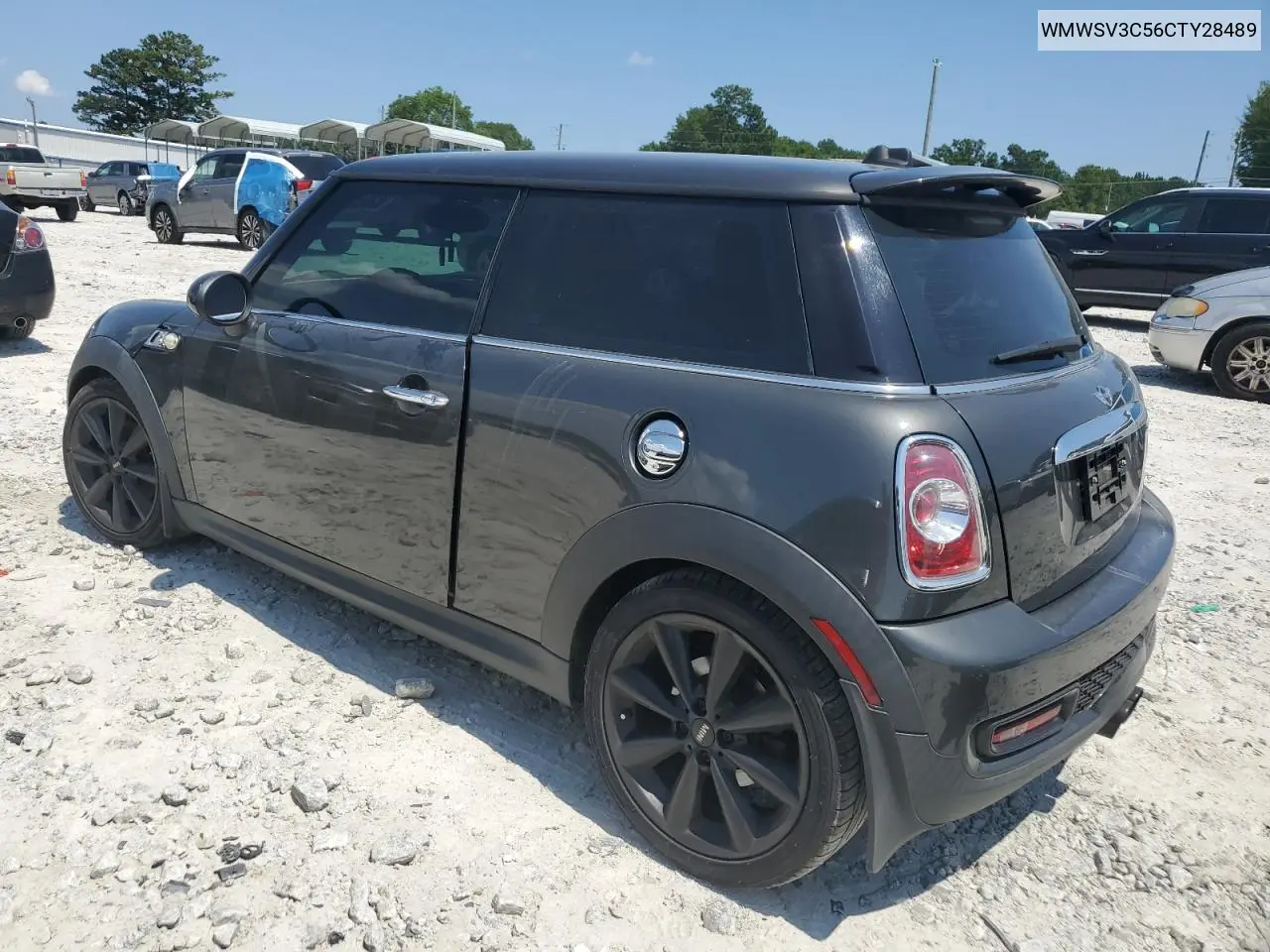 2012 Mini Cooper S VIN: WMWSV3C56CTY28489 Lot: 62665625