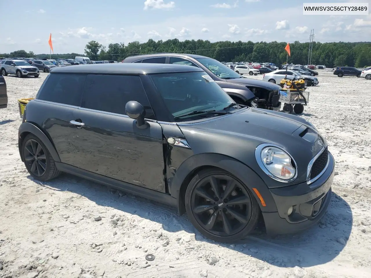 2012 Mini Cooper S VIN: WMWSV3C56CTY28489 Lot: 62665625