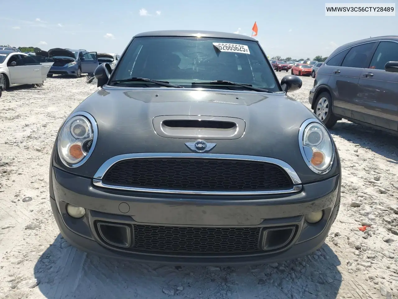 2012 Mini Cooper S VIN: WMWSV3C56CTY28489 Lot: 62665625