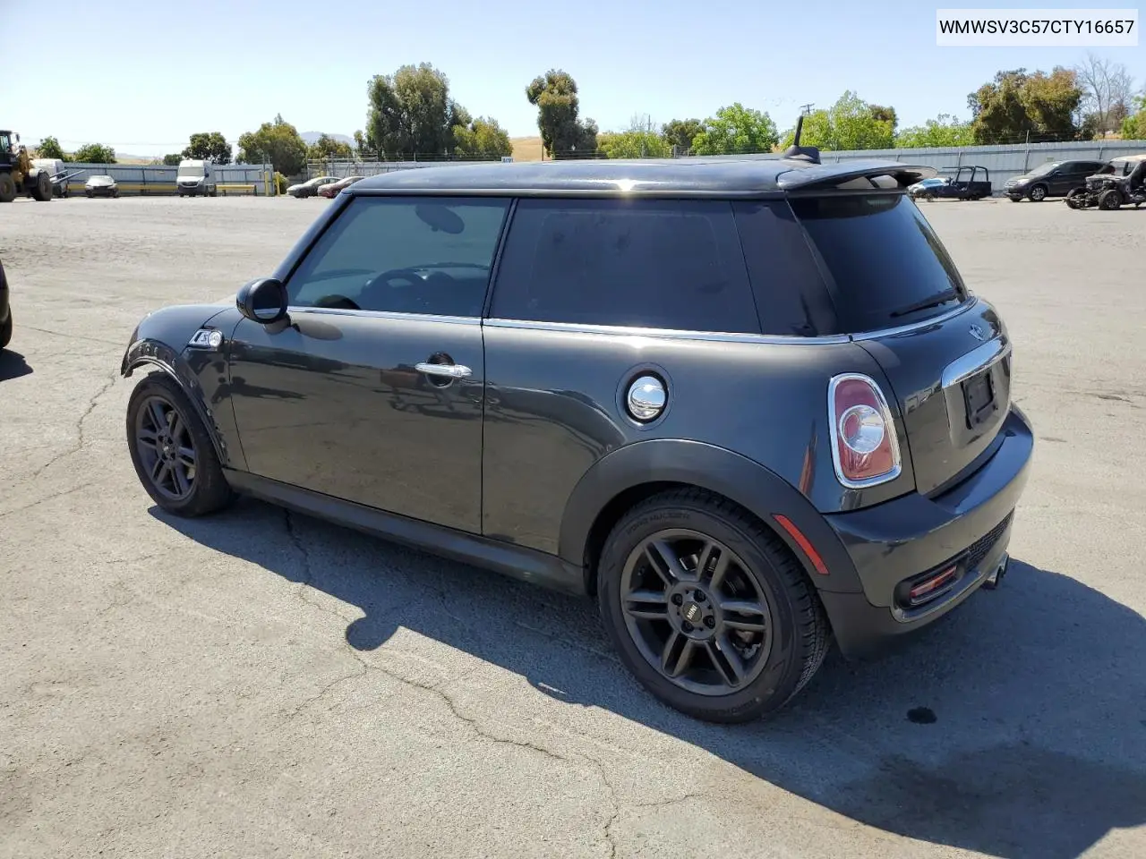 2012 Mini Cooper S VIN: WMWSV3C57CTY16657 Lot: 62812445