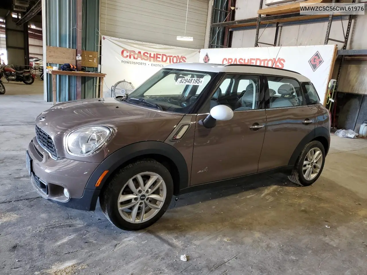 2012 Mini Cooper S Countryman VIN: WMWZC5C56CWL61976 Lot: 62948195