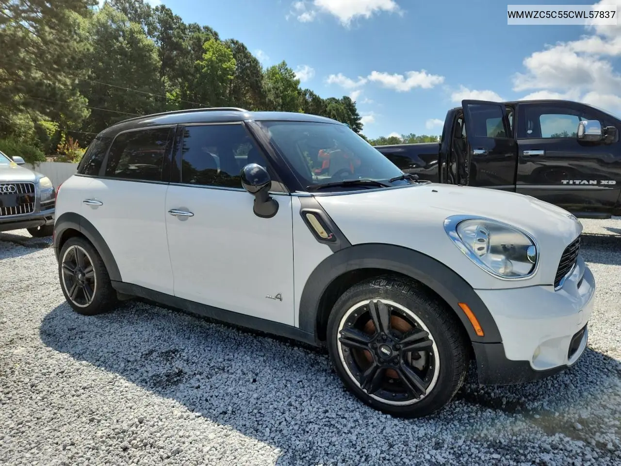 2012 Mini Cooper S Countryman VIN: WMWZC5C55CWL57837 Lot: 63086355