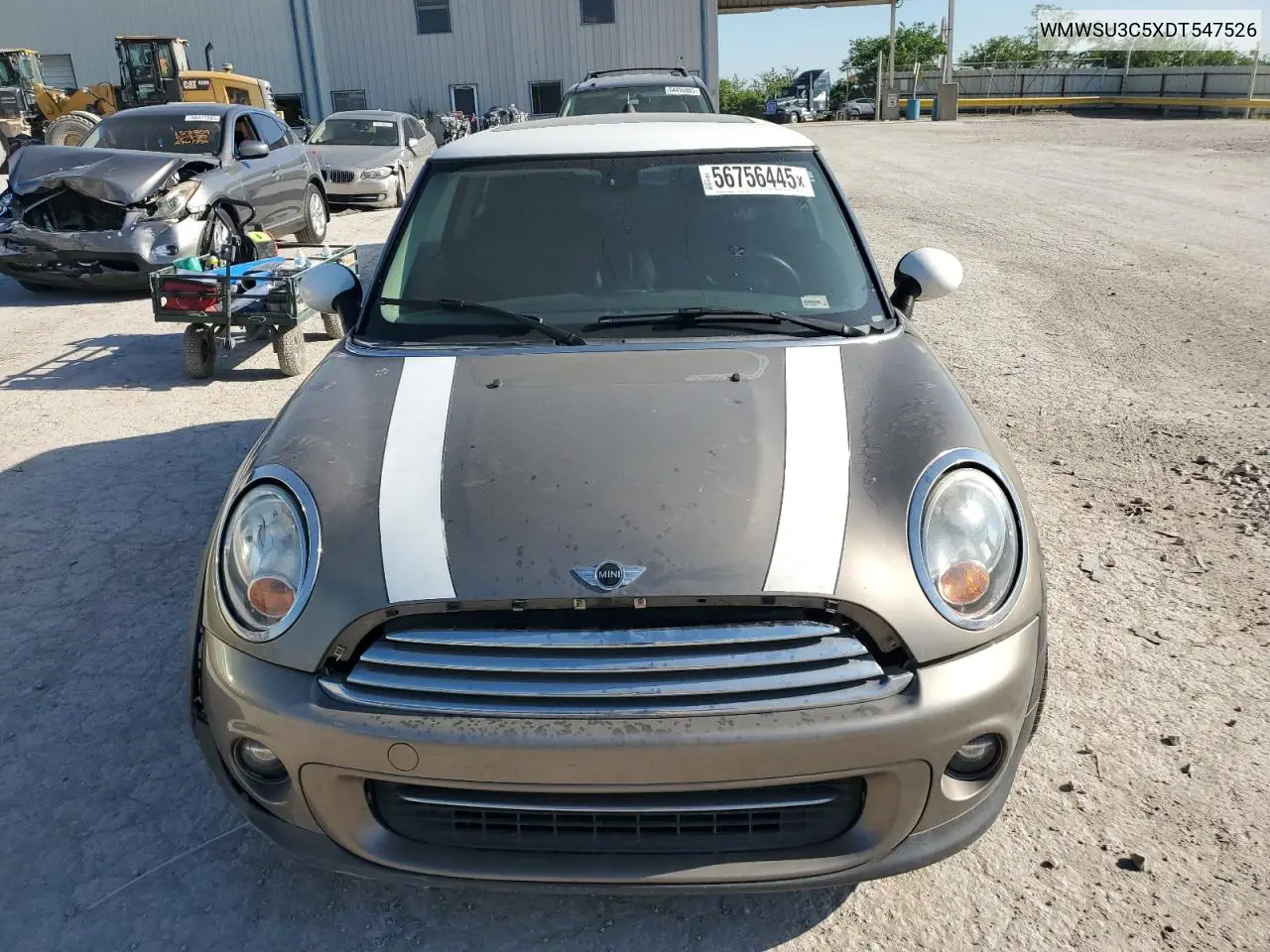 2013 Mini Cooper VIN: WMWSU3C5XDT547526 Lot: 56756445
